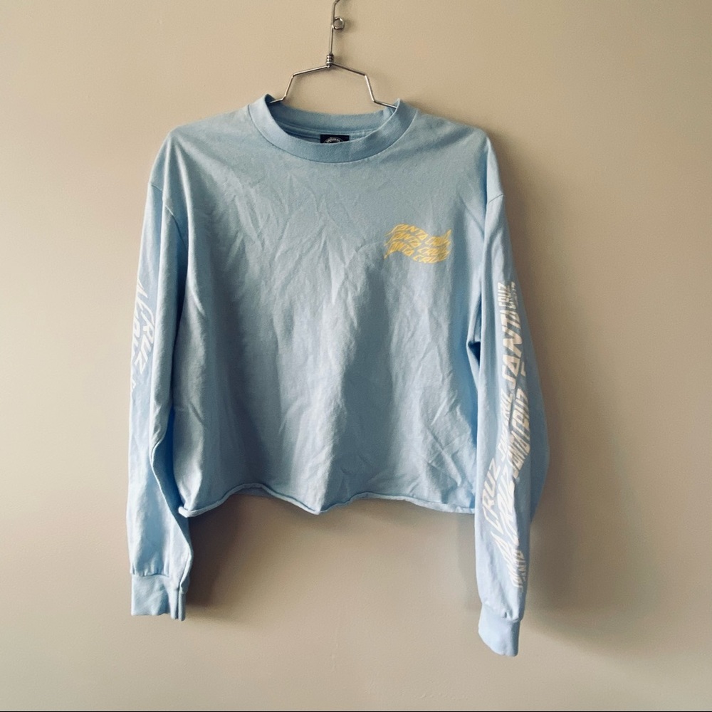 santa cruz long sleeve crop